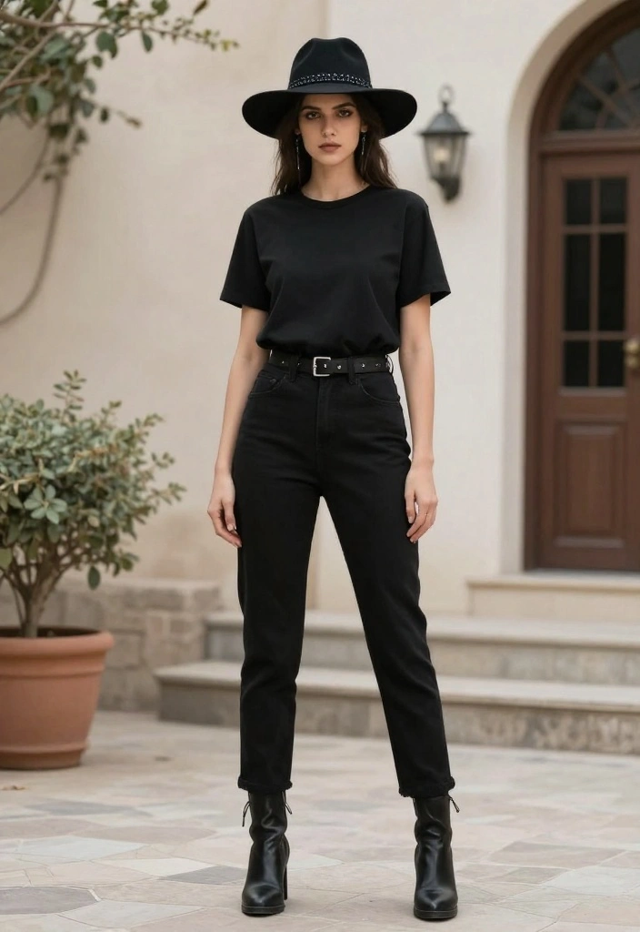 25 Enchantingly Dark Goth Looks That Will Inspire Your Wardrobe! - 24. Statement Hats 1