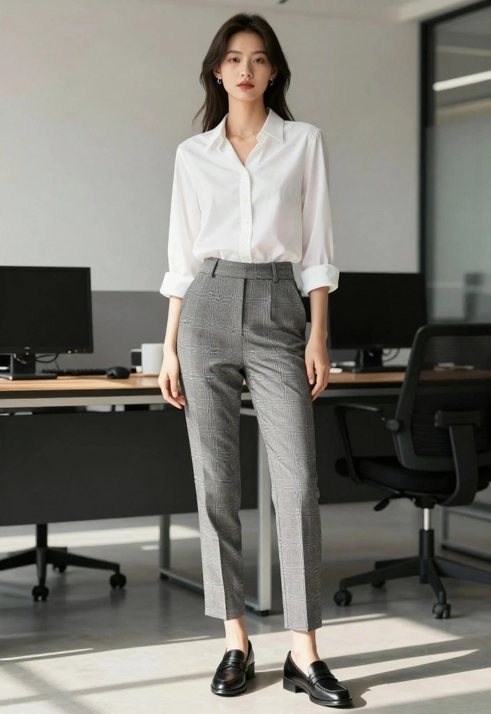 25 Office Winter Outfit Ideas That Will Make You Want to Get Dressed Up Every Day (You’ll Adore #6!) - 4. Tailored Trousers with a Twist 1