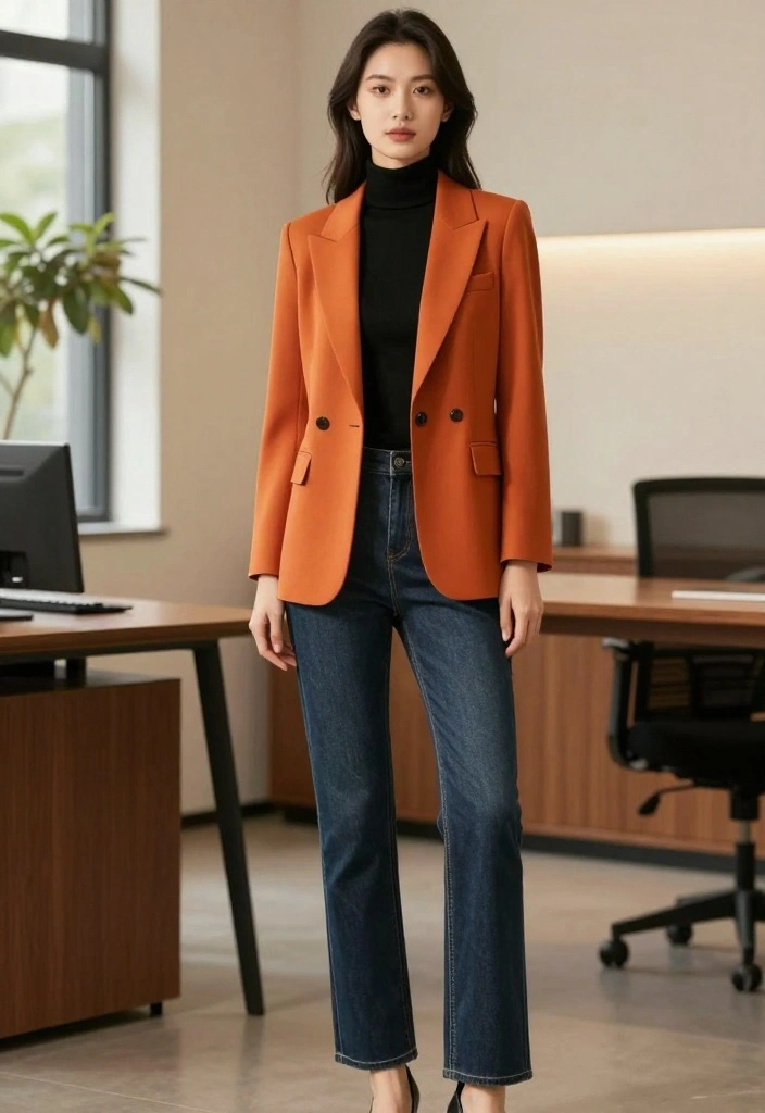 25 Office Winter Outfit Ideas That Will Make You Want to Get Dressed Up Every Day (You’ll Adore #6!) - 5. Statement Blazer 1