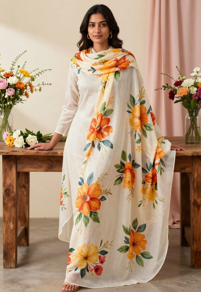 25 Spring Outfit Essentials for Women That Will Make Your Wardrobe POP! - 14. Lightweight Scarves 1