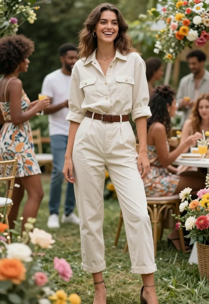 25 Spring Outfit Essentials for Women That Will Make Your Wardrobe POP! - 17. Utility Jumpsuits 1