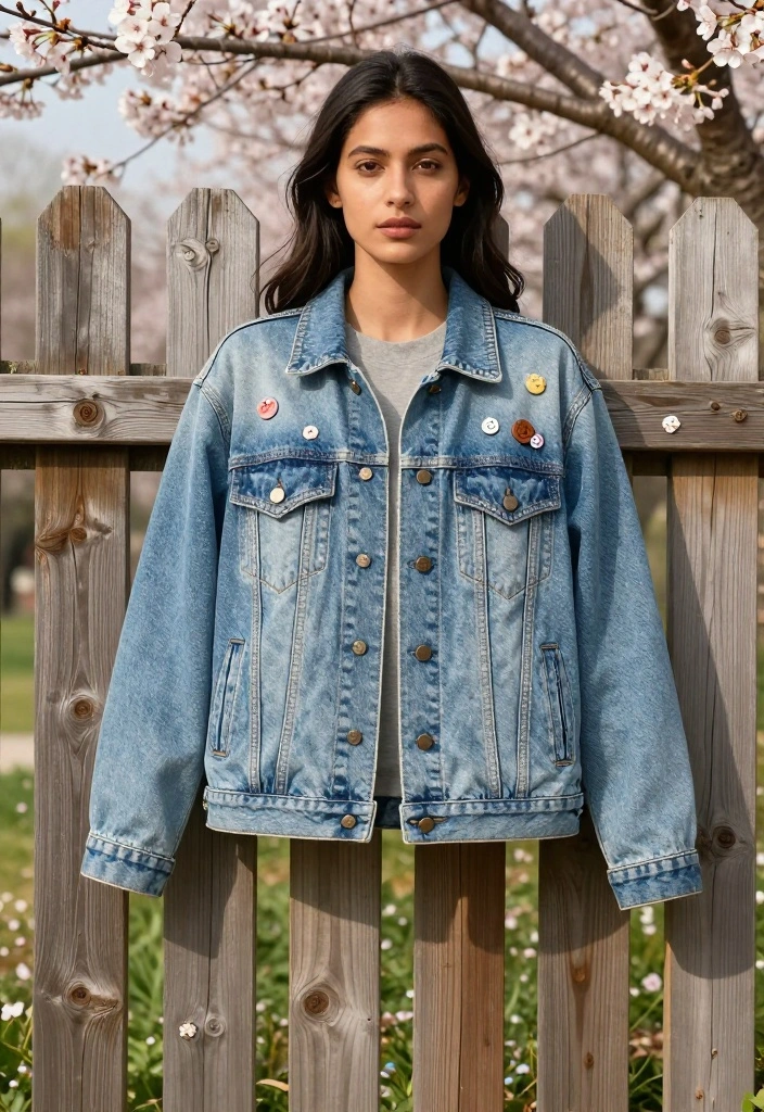 25 Spring Outfit Essentials for Women That Will Make Your Wardrobe POP! - 2. Light Denim Jacket 1