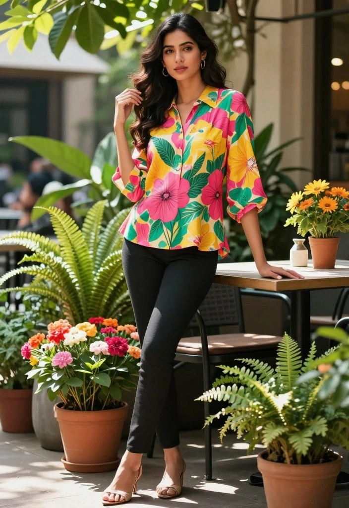 25 Spring Outfit Essentials for Women That Will Make Your Wardrobe POP! - 3. Floral Print Tops 1