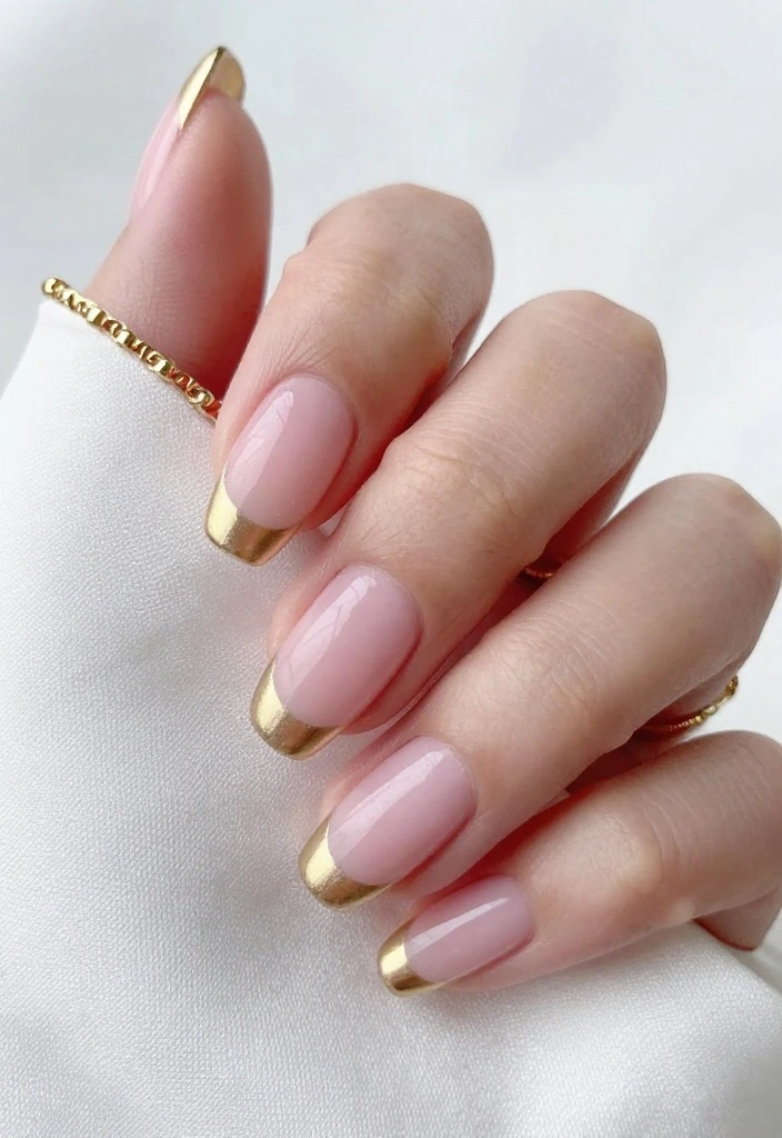 6 Simple Yet Elegant New Year's Eve Nail Trends to Try This Year (You’ll Love #1!) - 2. Elegant French Twist 1