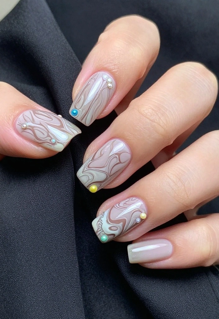 6 Simple Yet Elegant New Year's Eve Nail Trends to Try This Year (You’ll Love #1!) - 6. Textured Delight 1