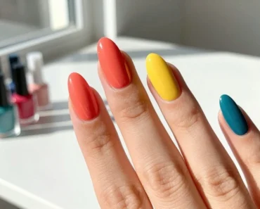 8 Seasonal Acrylic Nails Almond Colors That Will Brighten Up Your Look (Don’t Miss #3!)