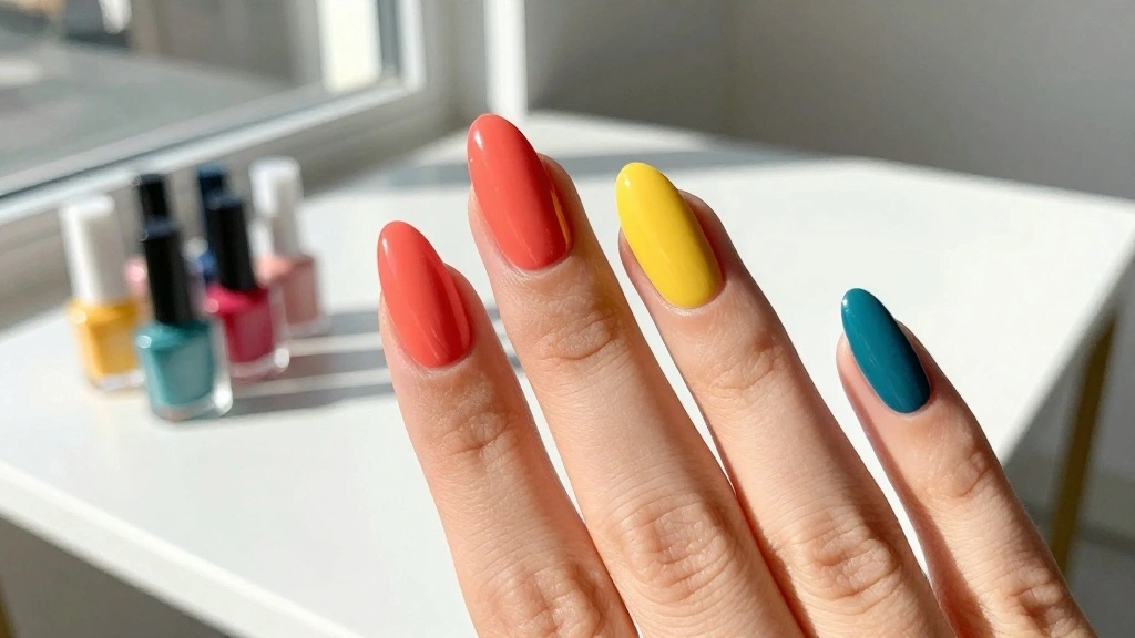 8 Seasonal Acrylic Nails Almond Colors That Will Brighten Up Your Look (Don't Miss #3!) - Gleam Gather