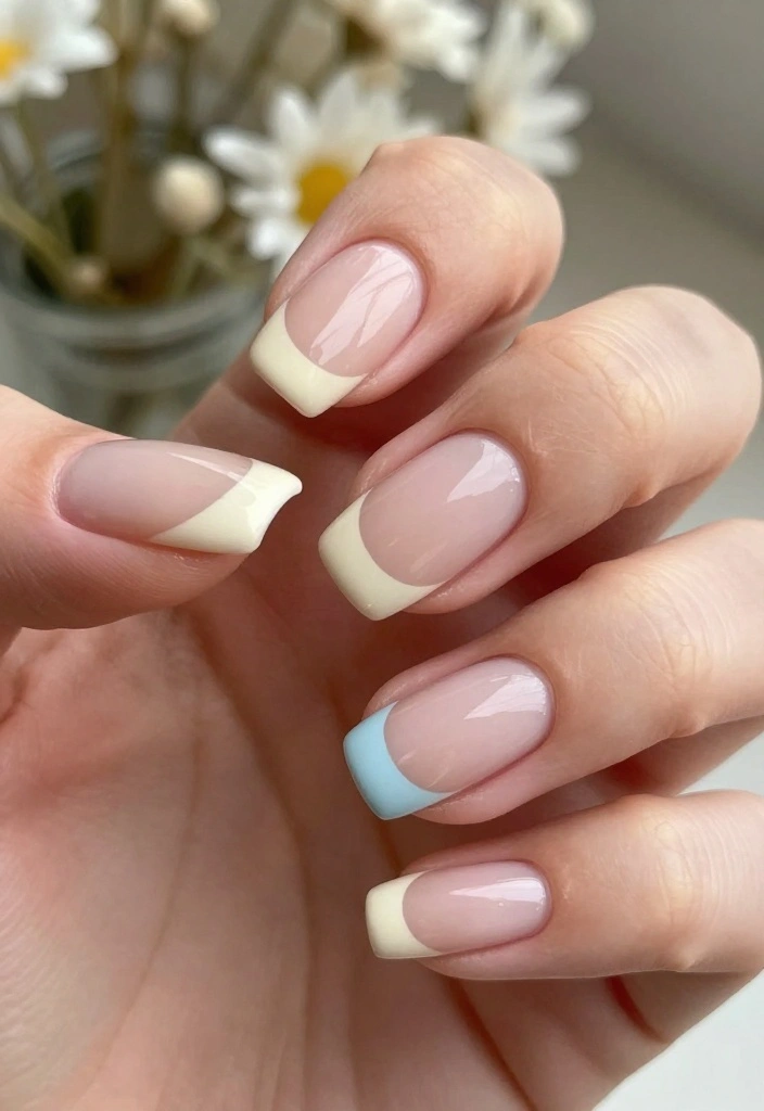 11 Natural Nail Techniques That Will Make You a Nail Art Pro in No Time! - 1. Minimalist French Tips 1