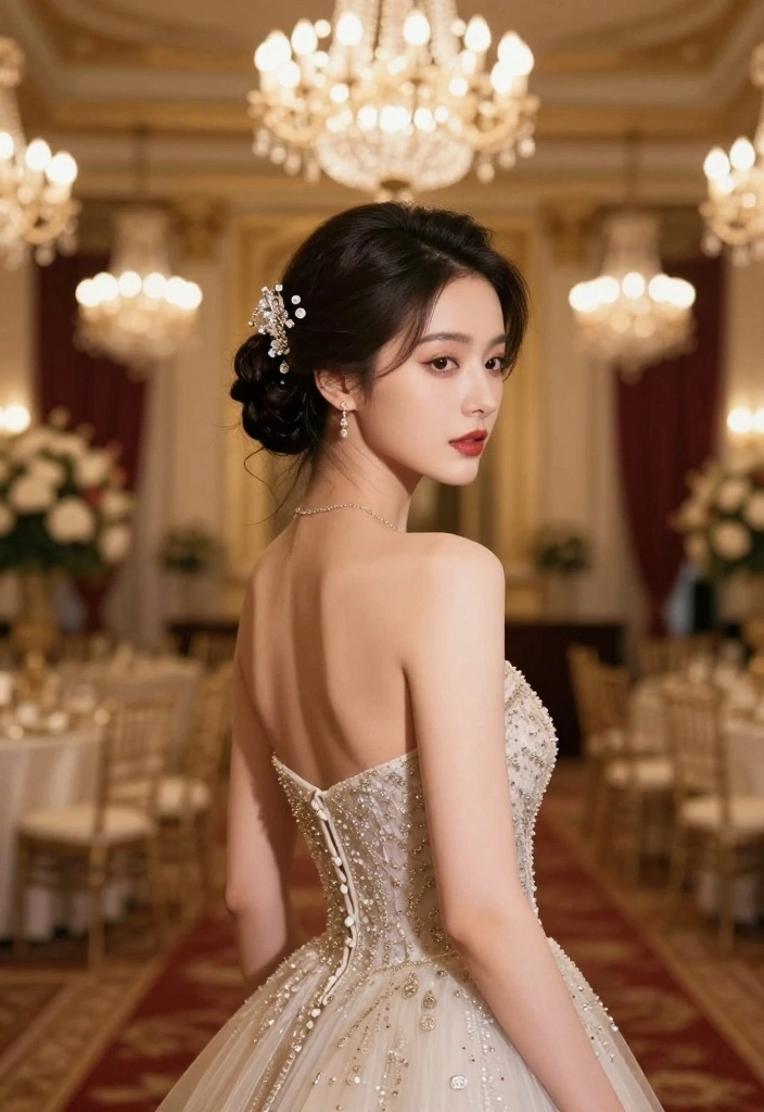 14 Chic Baddie Hairstyles for Effortless Glam (You’ll Love #6!) - 14. Glamorous Updo 1