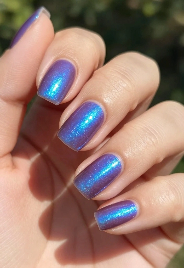 15 Funky Nails Trends You Need to Try Right Now (Warning: #8 Is a Showstopper!) - 15. UV Color-Changing Nails 1