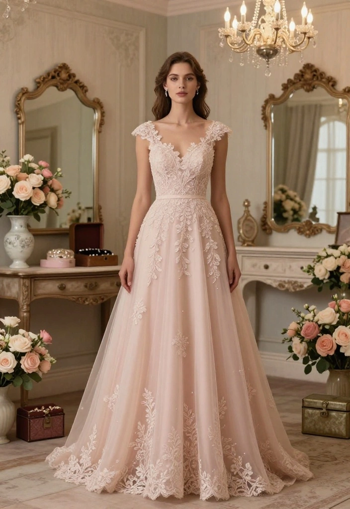 17 Vintage-Inspired Prom Dresses That Are Pure Chic (You’ll Love #10!) - 1. The Timeless A-Line 1