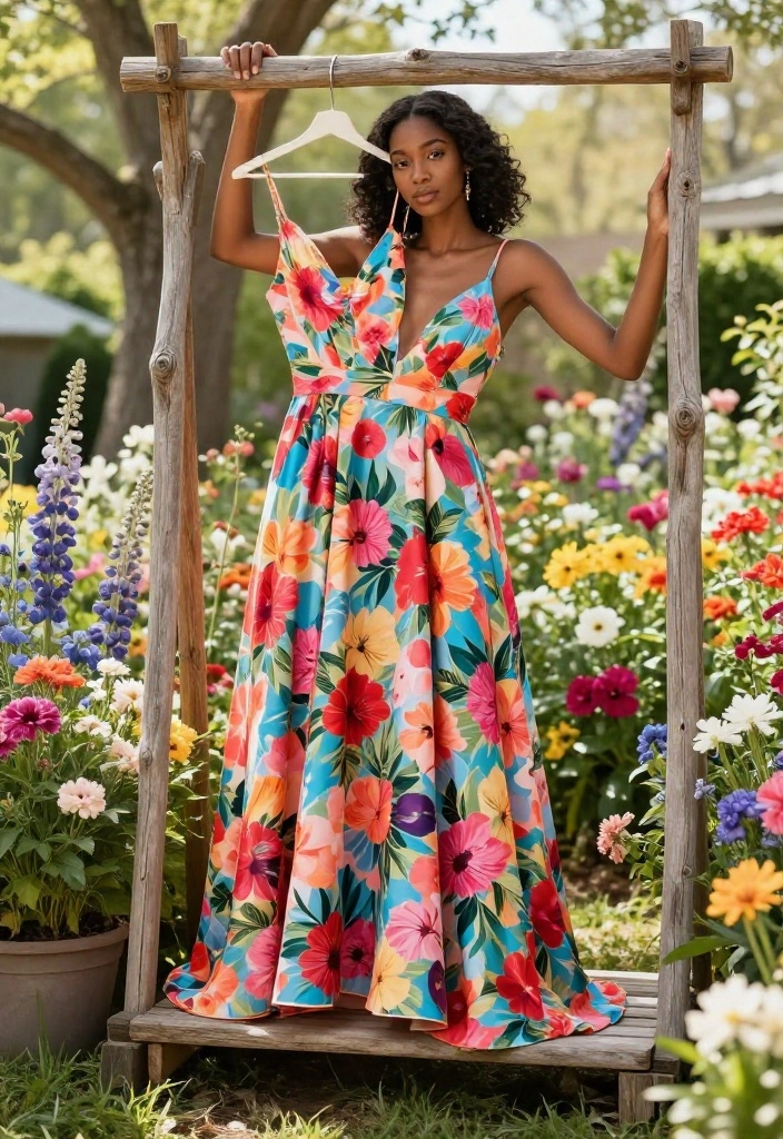 17 Vintage-Inspired Prom Dresses That Are Pure Chic (You’ll Love #10!) - 6. Floral Patterns 1