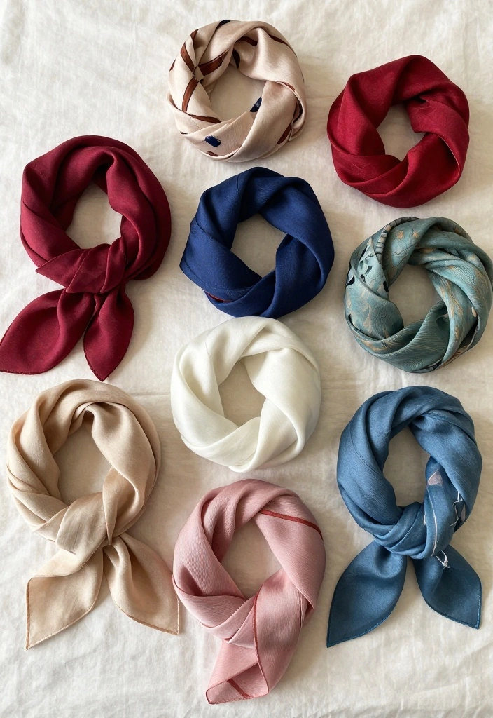 18 Short Hair Styling Tips That Will Change Your Look Forever! - 9. Accessorize with Scarves 1