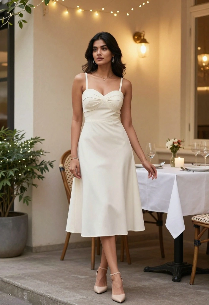 18 Stunning Valentine's Day Outfits That Will Make You the Star of Date Night! - 4. Sweetheart Neckline Dress 1