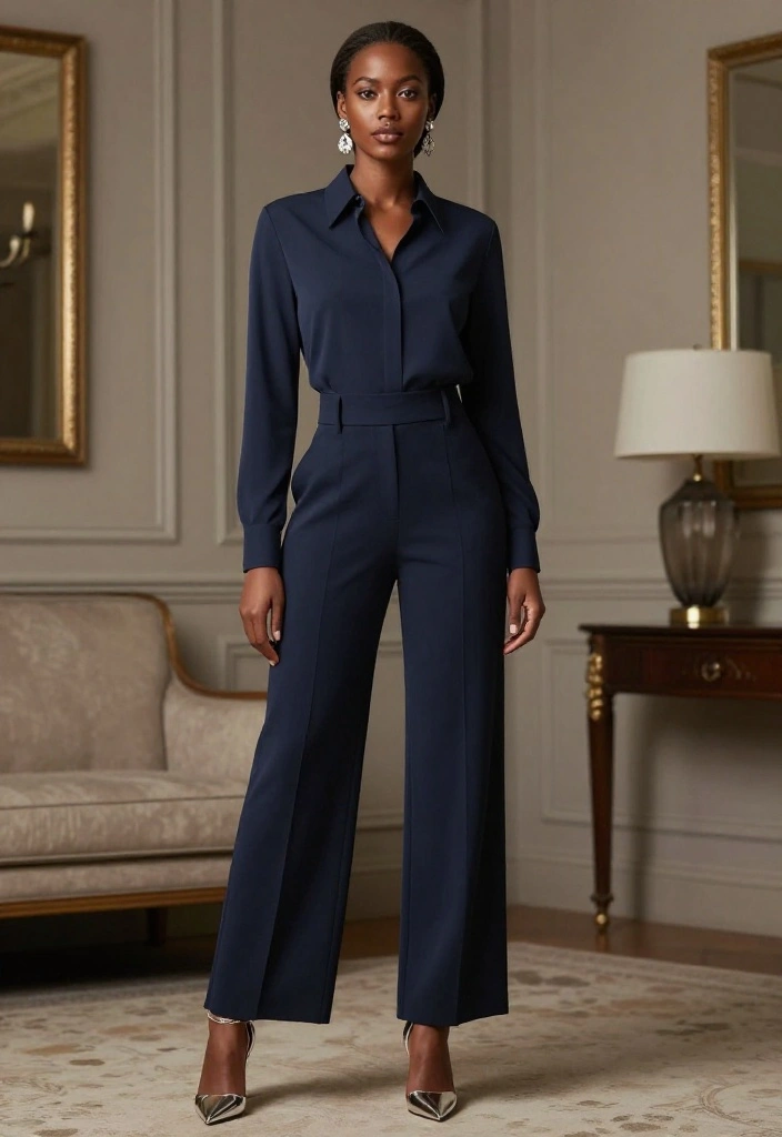 18 Stylish Valentine's Outfits That Will Make You the Star of the Night! - 11. Classy Palazzo Pants 1