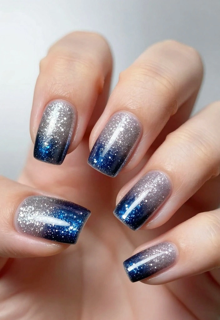 18 Unforgettable Gel Nail Styles for Every Occasion (You’ll Want to Try #7!) - 4. Glitter Galore 1