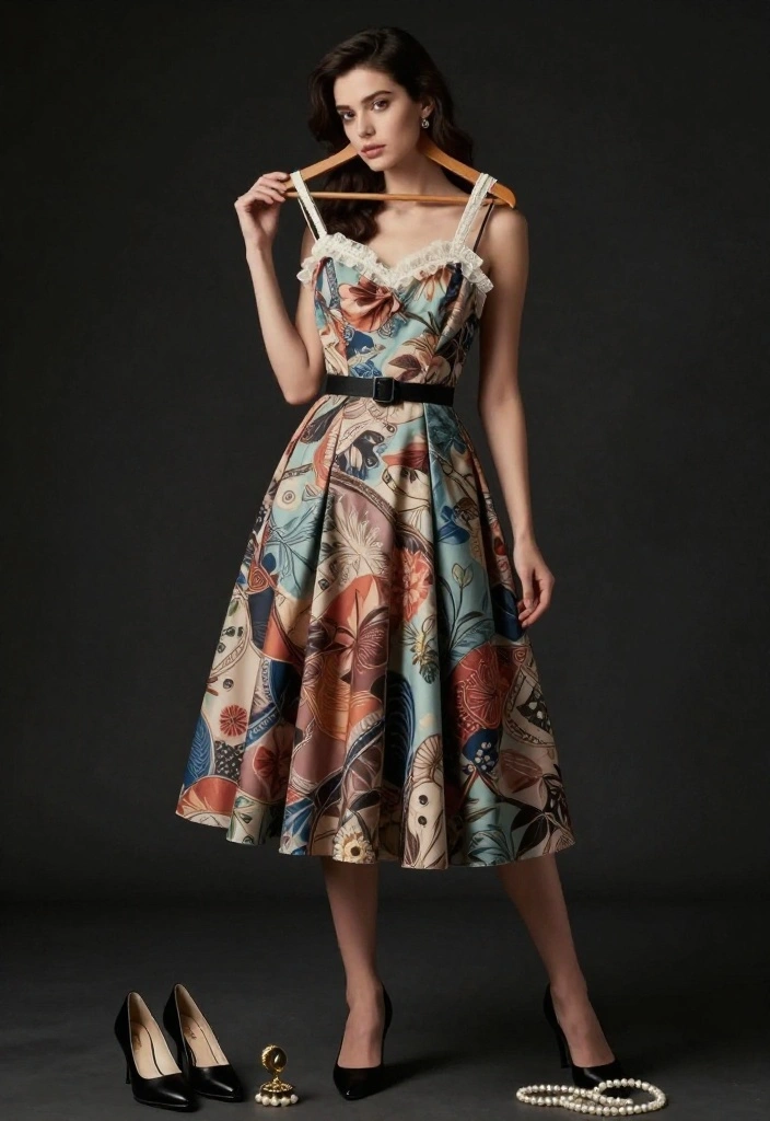 19 Irresistible Valentine Clothes That Will Make Your Date Say 'WOW!' - 18. Vintage-Inspired Dress 1