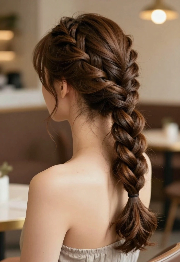 19 Unique Braided Ponytail Hairstyles That Will Blow Your Mind (Especially #11!) - 2. Dutch Braid Ponytail 1