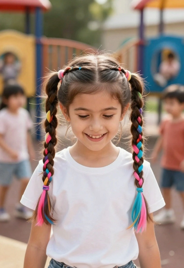 19 Unique Braided Ponytail Hairstyles That Will Blow Your Mind (Especially #11!) - 4. Double Braided Ponytails 1