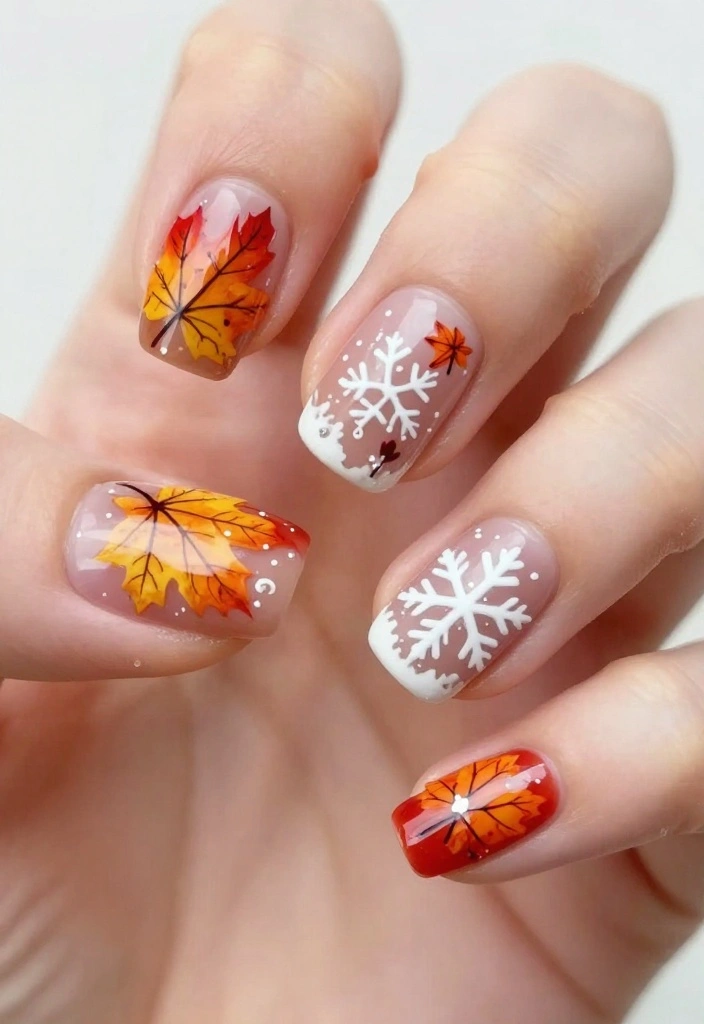 20 Creative Nail Designs You Can Do at Home (Even If You're a Beginner!) - 18. Seasonal Themes 1