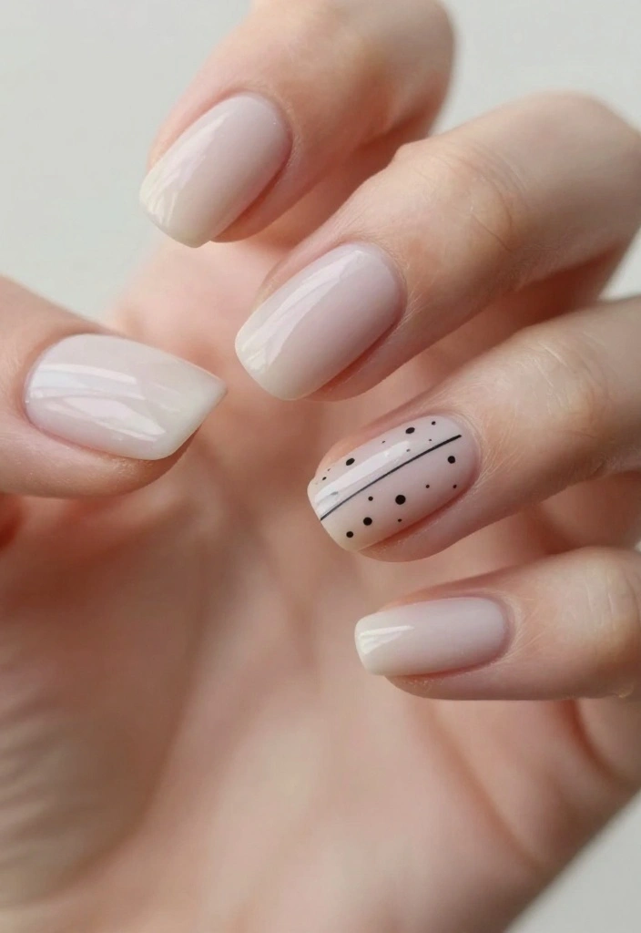 20 Creative Nail Designs You Can Do at Home (Even If You're a Beginner!) - 19. Minimalist Nail Art 1