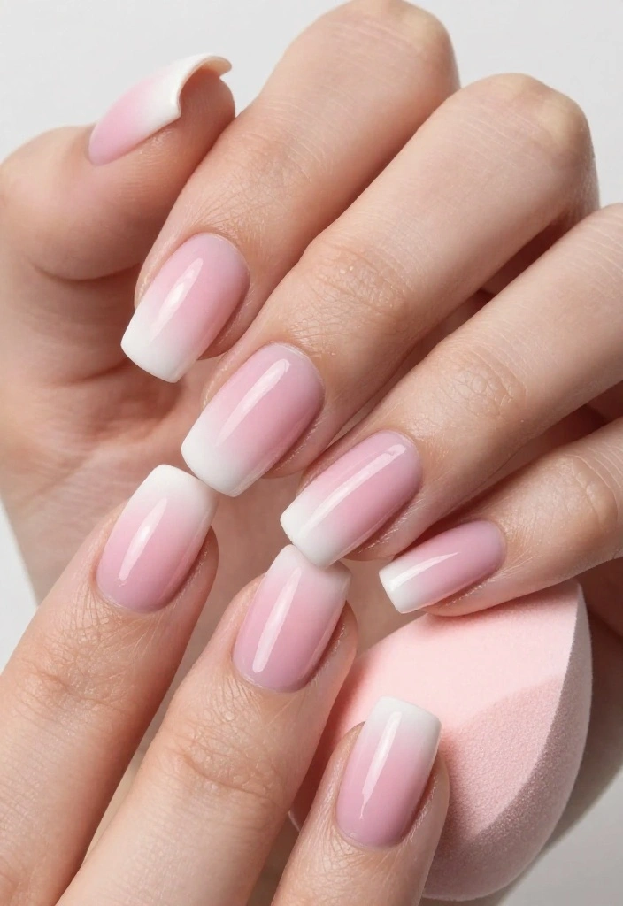 20 Easy Romantic Nail Designs for Beginners That Will Wow Your Friends (Try #6!) - 1. Sweetheart Gradient 1