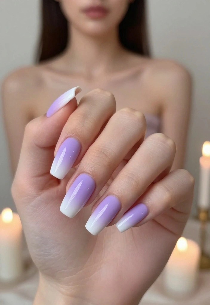 20 Easy Romantic Nail Designs for Beginners That Will Wow Your Friends (Try #6!) - 5. Romantic Ombre 1