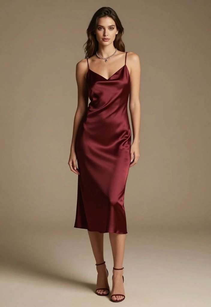 20 Elegant Date Night Dresses for Valentine’s Day That Will Turn Heads! - 14. The Trendy Slip Dress 1
