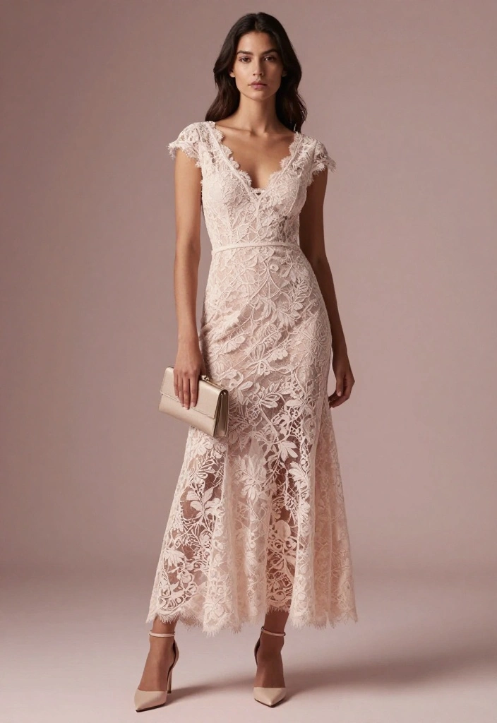 20 Elegant Date Night Dresses for Valentine’s Day That Will Turn Heads! - 17. The Enchanting Lace Dress 1