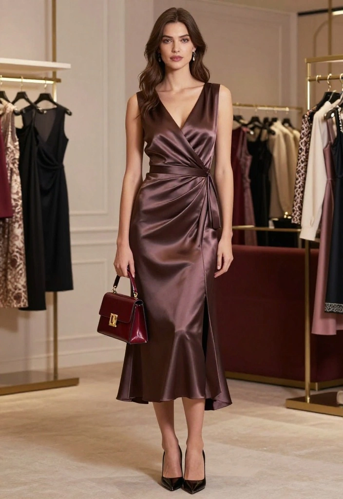 20 Elegant Date Night Dresses for Valentine’s Day That Will Turn Heads! - 7. The Sophisticated Midi Dress 1