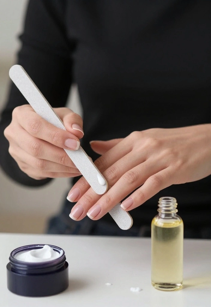 20 Essential Winter Nail Care Tips for Keeping Your Nails Cute and Healthy! - 7. Practice Gentle Nail Care 1