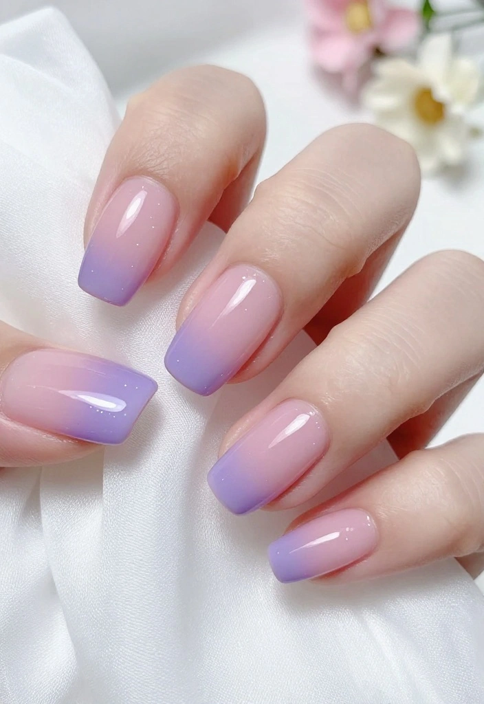 20 Trendy Medium Length Nail Looks to Rock in 2023 (You Won't Believe #6!) - 1. Elegant Ombre 1