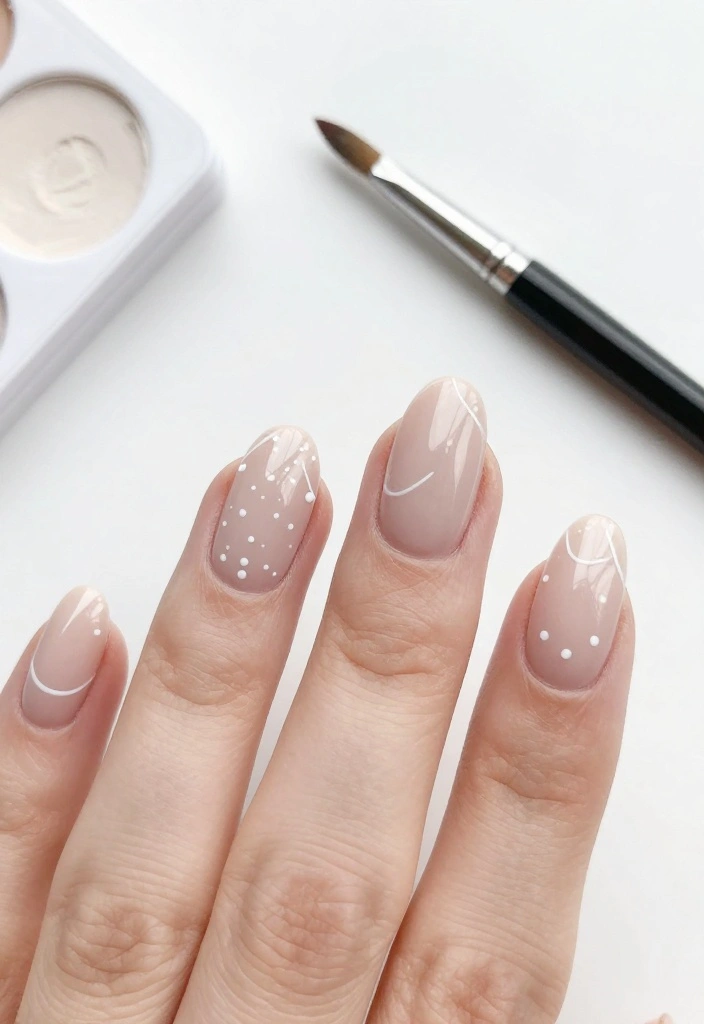 20 Trendy Medium Length Nail Looks to Rock in 2023 (You Won't Believe #6!) - 5. Minimalist Chic 1