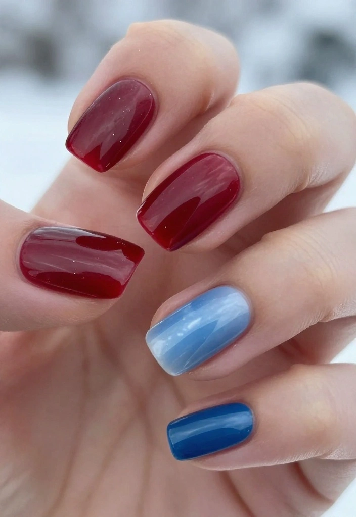 21 Incredible Nye Nails That Will Inspire Your New Year’s Celebrations! - 18. Seasonal Shades 1