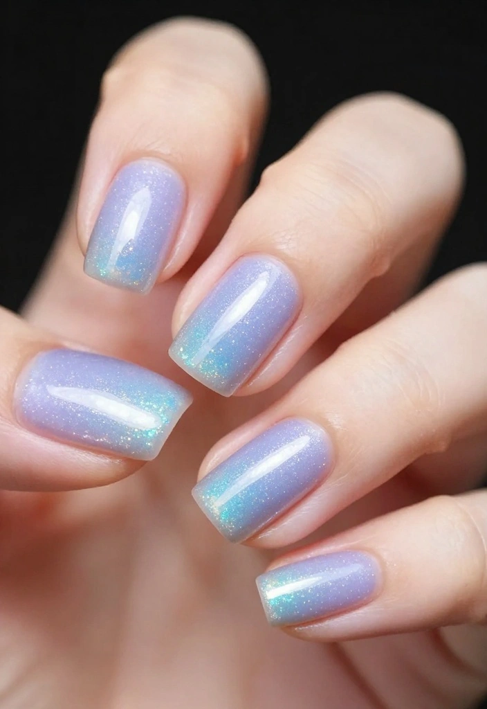 21 Incredible Nye Nails That Will Inspire Your New Year’s Celebrations! - 20. Shimmery Pastels 1