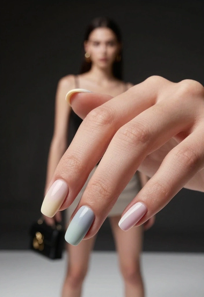 26 Cute Valentine’s Nails Ideas Perfect for Date Night! 💏 - 16. Elegant Negative Space 1