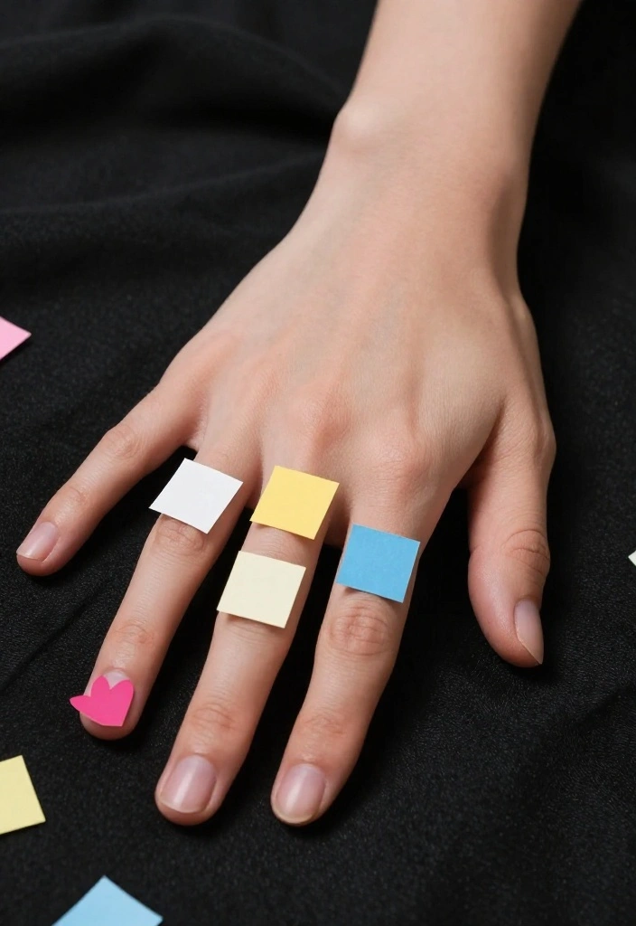 30 Creative DIY Nail Art Ideas for a Perfect Valentine’s Day Look (Tip #4 Is a Game-Changer!) - 22. Sweet Love Notes 1