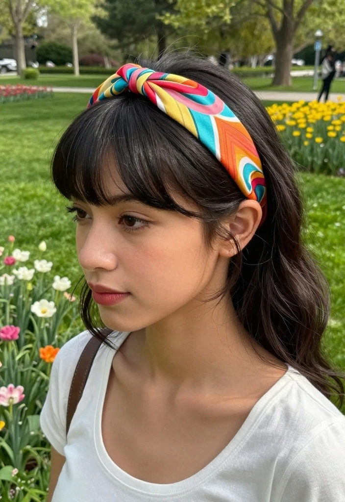 9 Fashion-Forward Hairstyles to Hide Bangs That Will Wow Your Friends! - 9. The Simple Headband Trick 1