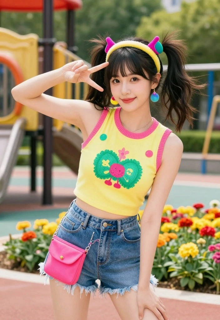 9 Quick Headband Hairstyles Inspired by Your Favorite Celebrities! - 7. The Funky Pigtail Look 1